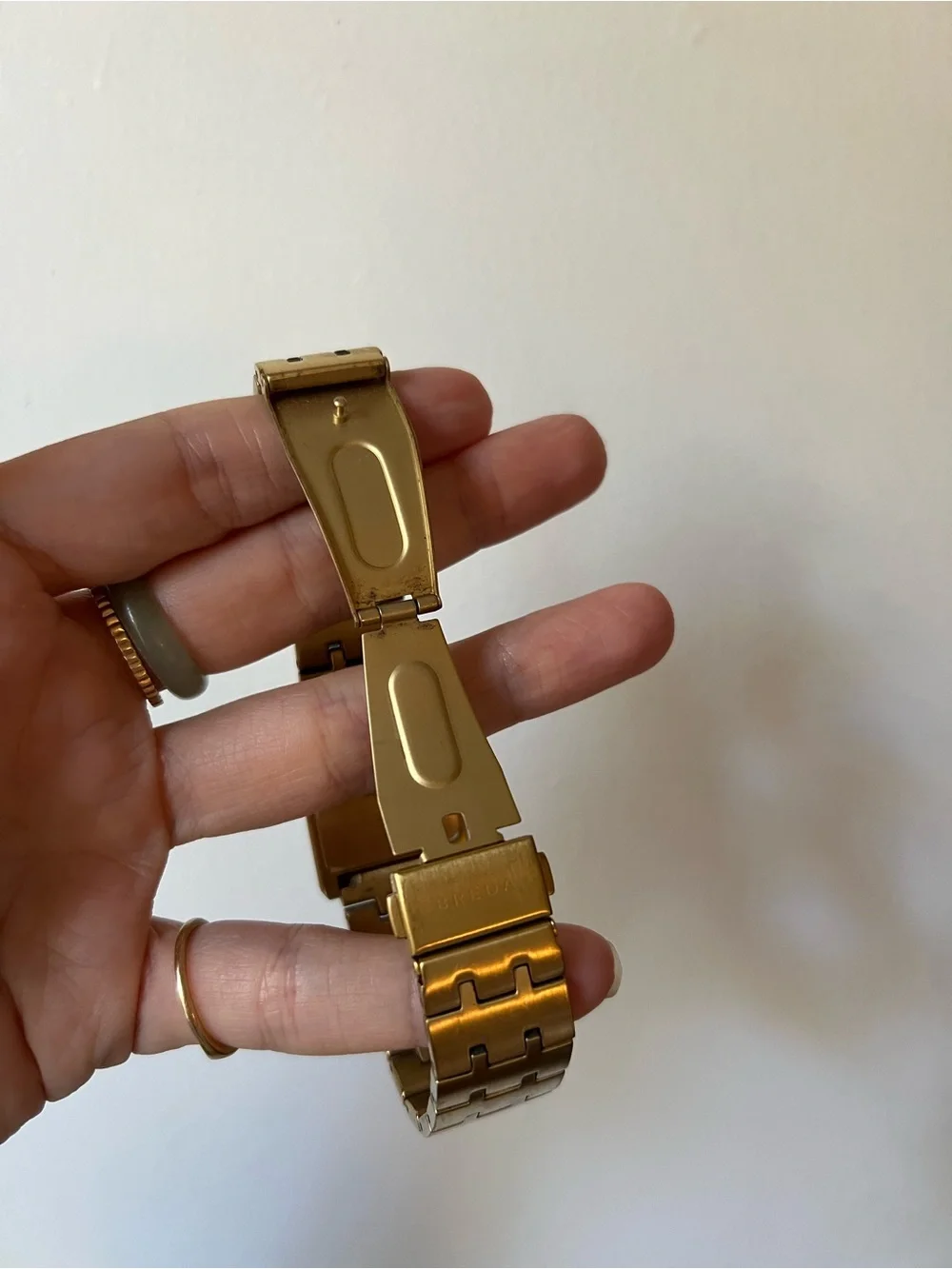 BREDA Virgil gold watch